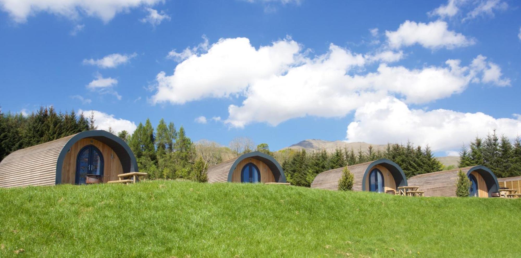 Standard Glamping Pods Hotel Morenish Eksteriør billede